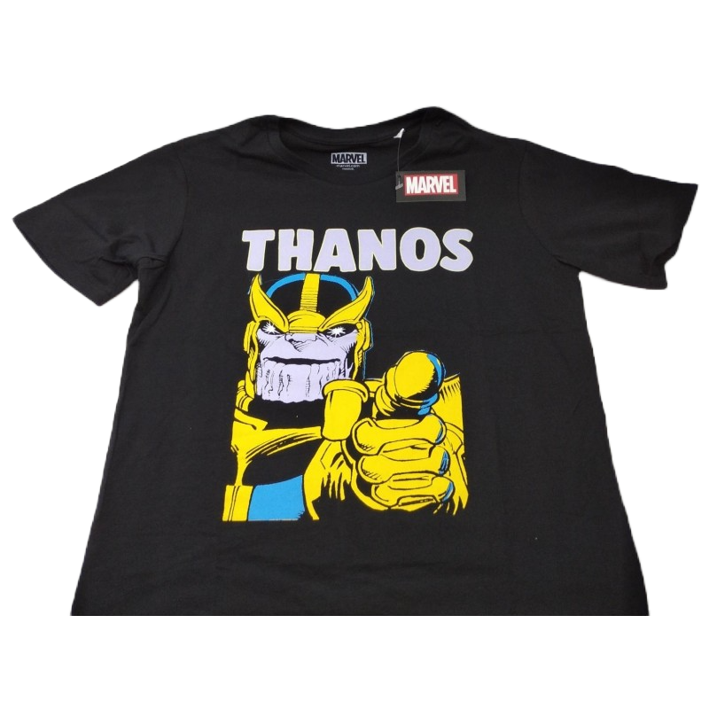 Camiseta Negra Thanos Marvel