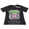 Camiseta Negra Baby Yoda Star Wars