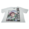 Camiseta Blanca Tanjiro Demon Slayer