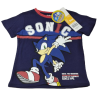 Camiseta Niño Azul Oscura Sonic the Hedgehog