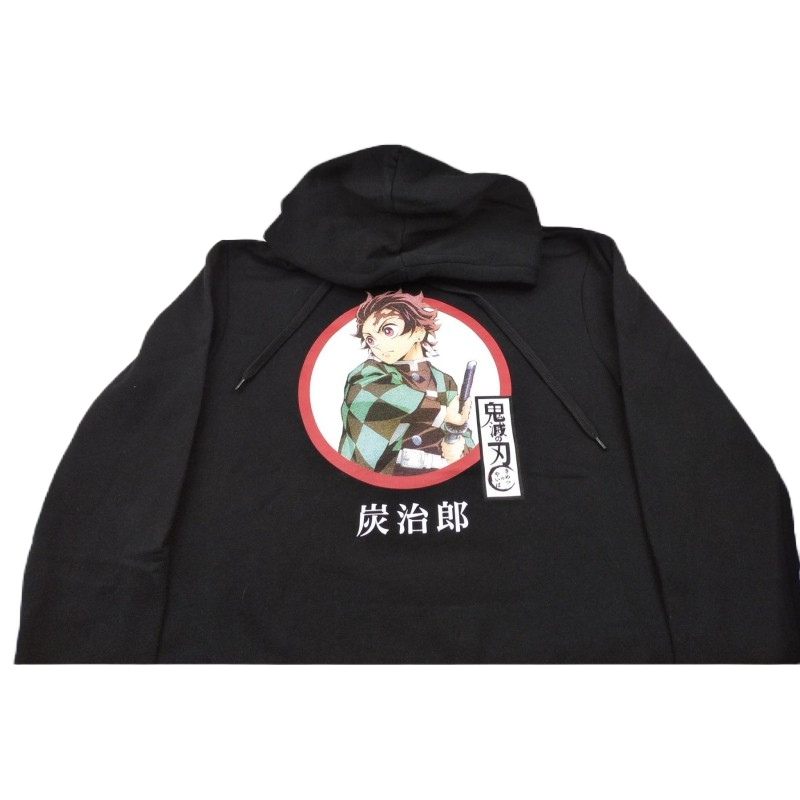 Sudadera Negra Tanjiro Demon Slayer