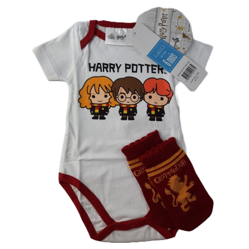 Body y Calcetines Bebé Harry Potter