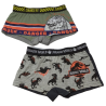 Pack 2 Boxer Niño Gris y Verde Jurassic World