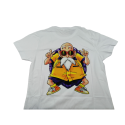 Camiseta Blanca Mutenroshi Dragon Ball