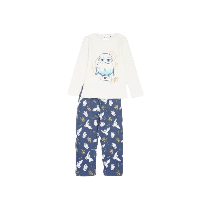 Pijama Niño Hedwig Blanco Harry Potter