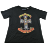 Camiseta Negra Appetite for Destruction Guns N' Roses