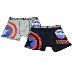 Pack 2 Boxers Capitán América Marvel