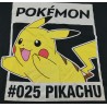 Camiseta Azul y Gris Pikachu 025 Pokemon