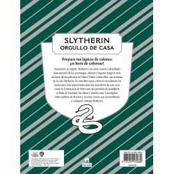 Harry Potter Libro Oficial para Colorear Slytherin