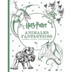 Harry Potter Animales Fantásticos Libro para Colorear