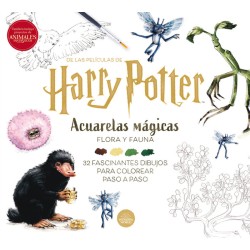 Harry Potter Acuarelas Mágicas Flora y Fauna