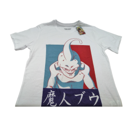 Camiseta Blanca Majin Boo Dragon Ball Z