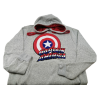 Sudadera Gris Capitán América Marvel