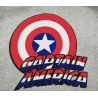 Sudadera Gris Capitán América Marvel