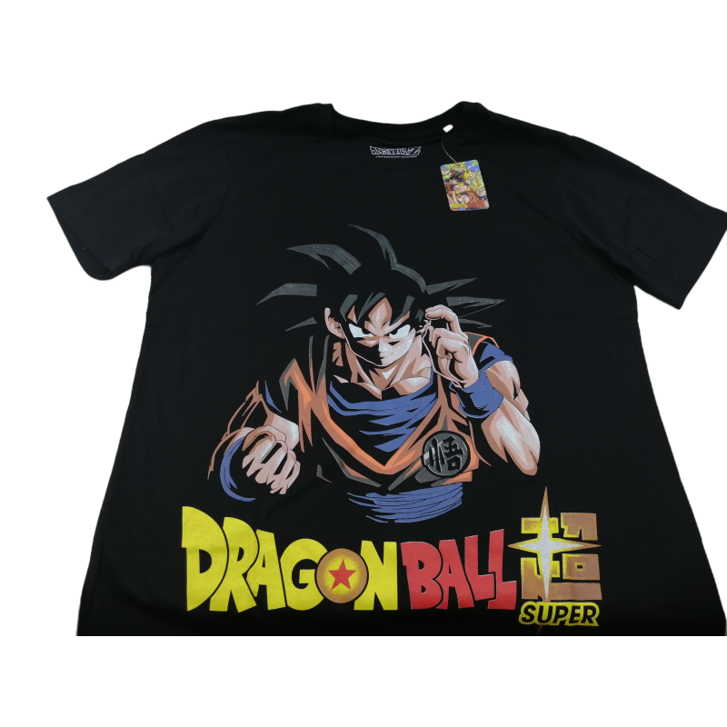 Camiseta Goku Negra Dragon Ball Super