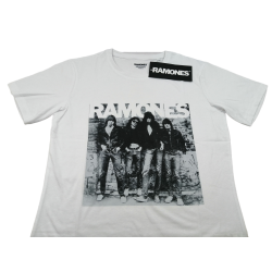 Camiseta Blanca Ramones