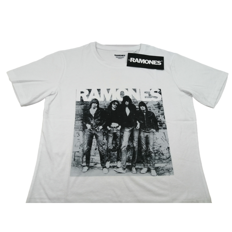 Camiseta Blanca Ramones