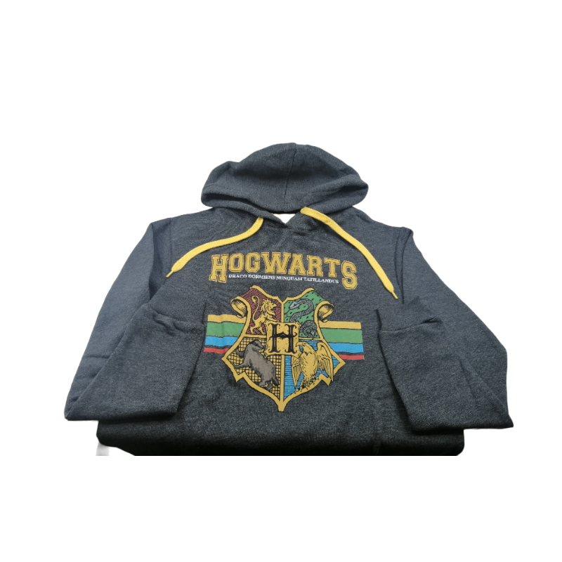 Sudadera Gris Hogwarts Harry Potter