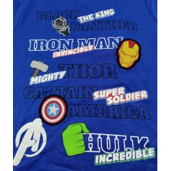 Camiseta Manga Larga Niño Azul Avengers Marvel