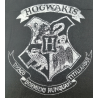 Camiseta Chica Hogwarts Negra Harry Potter