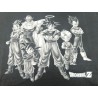 Camiseta Negra Heroes Dragon Ball