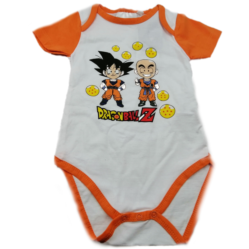 Pero algodón escarcha Body Bebé Goku y Krilin Dragon Ball Z