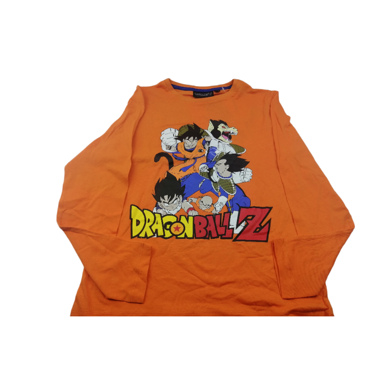 Camiseta Niño Manga Larga Personajes Dragon Ball Z