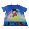 Camiseta Azul para niño Goku Nube Dragon Ball