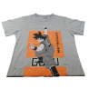 Camiseta Gris y Naranja Goku Dragon Ball Z