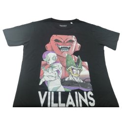 Camiseta Negra Villanos...