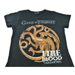 Camiseta Chica Logo Targaryen Juego de Tronos