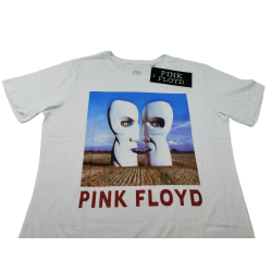 Camiseta Blanca Pink Floyd