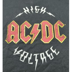 Camiseta Negra High Voltage AC/DC