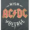 Camiseta Negra High Voltage AC/DC