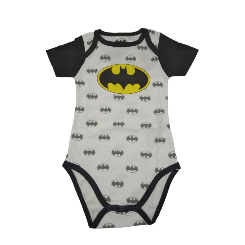 Body Bebé Batman Blanco DC