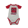 Body Bebé Spiderman Blanco Marvel