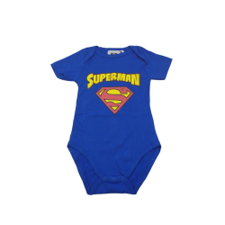 Body Bebé Superman Azul DC