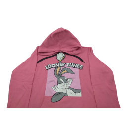 Sudadera Rosa Looney Tunes