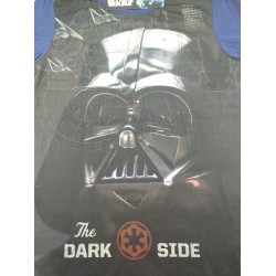 Camiseta Manga Larga Niño Azul y Negra Darth Vader Star Wars