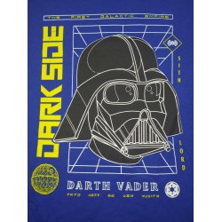 Camiseta Manga Larga Niño Azul Darth Vader Star Wars