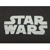 Camiseta Star Wars logo gris