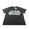 Camiseta Star Wars logo gris