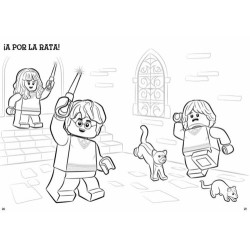 Lego Harry Potter Juega y Colorea