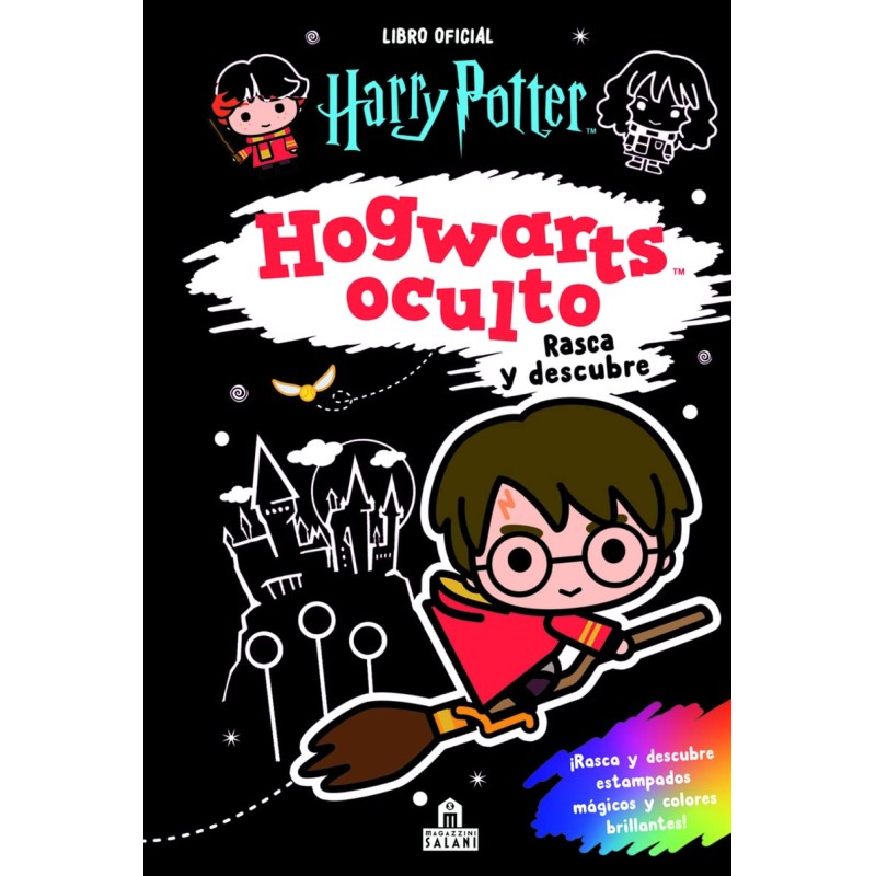 Harry Potter Hogwarts oculto Rasca y Descubre