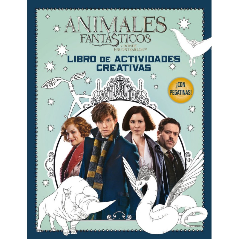 Animales Fantásticos Libro de Actividades Creativas