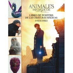 Animales Fantásticas Libro de Posters de las Criaturas Mágicas