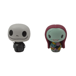 Pack Mini Figuras Jack y Sally Pesadilla antes de Navidad 4 cm Funko