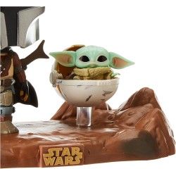 Figura POP The Mandalorian con Baby Yoda The Mandalorian Star Wars