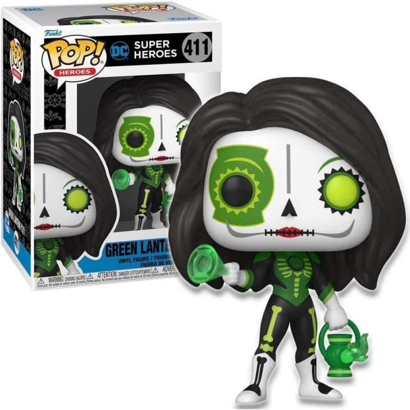 Figura POP Linterna Verde (Jessica Cruz) (Día de los muertos) DC