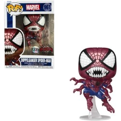 Figura POP Doppleganger Spider-Man Metálico Marvel (Edición Especial)